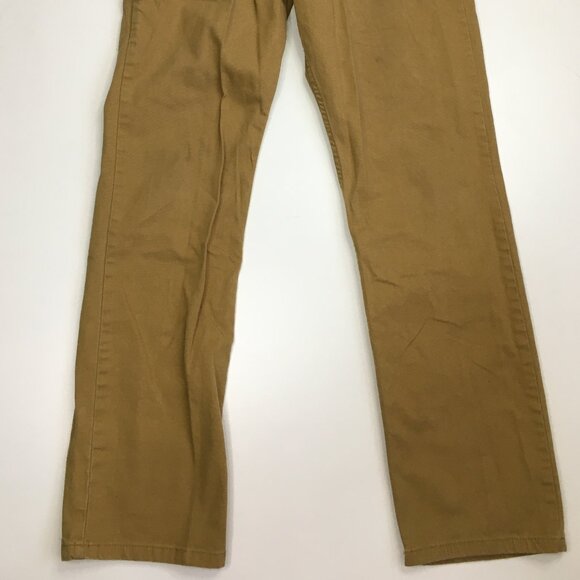 CARHARTT Beige Brown Relaxed Fit Rugged Flex Canvas 5 Pocket Work Pant Jeans - Picture 9 of 15